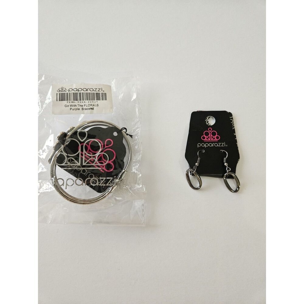 Paparazzi Bracelet and Earring Set